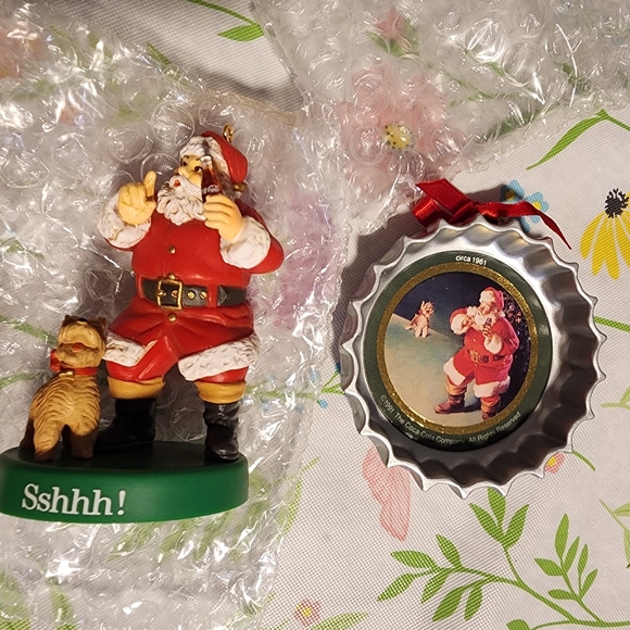Coca Cola Other - Coca-cola Ornaments set of 2